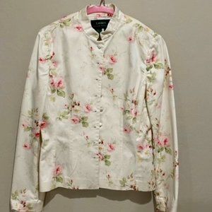 Ralph Lauren Flower Blazer